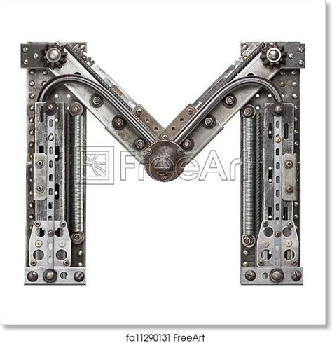 art print  metal letter lettering alphabet metal letters
