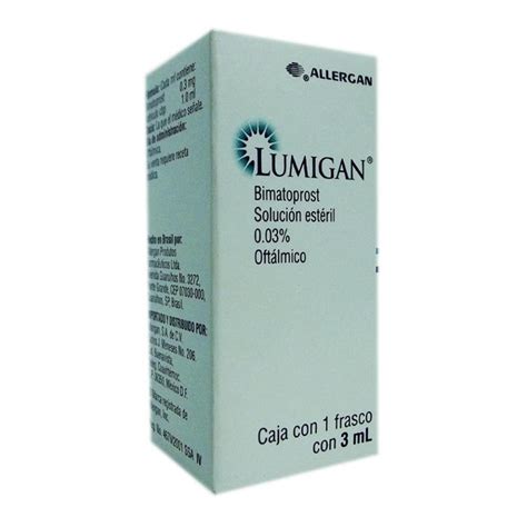 lumigan  solucion esteril  ml walmart