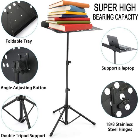 dsl heavy duty orchestral  stand folding adjustable sheet stand tripod base ebay