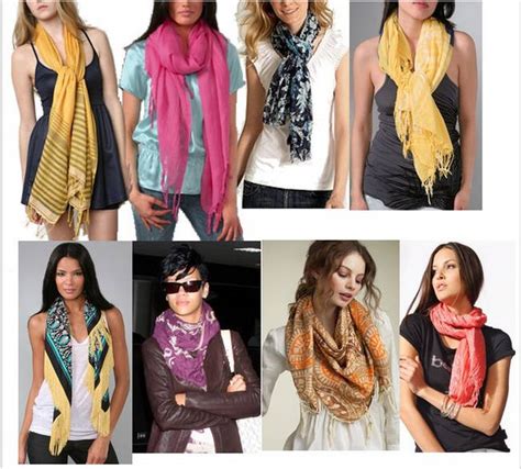 scarves styles  ways  wear scarf xcitefunnet