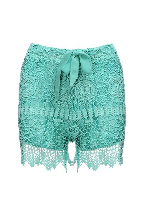 15 95 Yoins Long Shorts Green Shorts Chic Style My Style Hollow