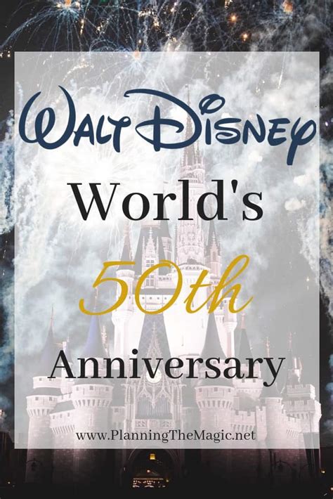 disney worlds  anniversary  ultimate guide planning  magic