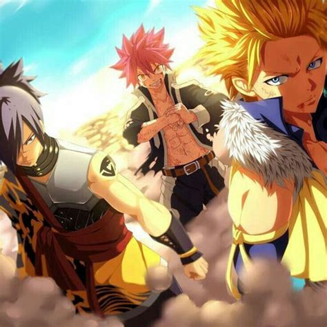 rogue sting y natsu dessin fairy tail fairy tail fairy tail personnage