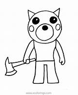 Piggy Roblox Coloring Pages Doggy Characters Printable Print Robby Pony Xcolorings Character 890px 53k Resolution Info Type  Cute Size sketch template