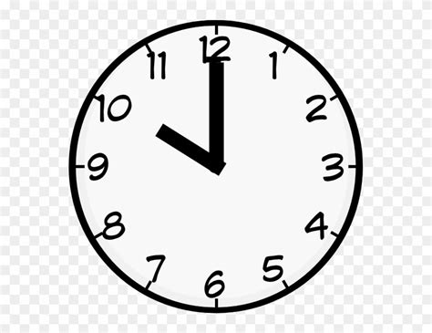 Library Of 10 15 Clock Clipart Black And White Stock Png