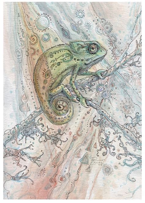 Featured Card Of The Day The Tower ~ Chameleon