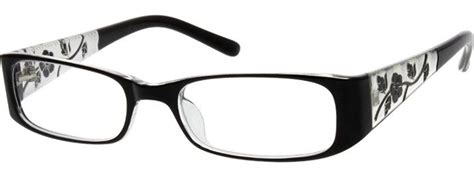 Red Rectangle Glasses 339128 Zenni Optical Eyeglasses