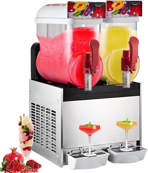 30l Frozen Drink Slush Making Machine Vevor Commercial Slushy Machine