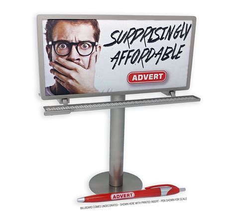desk top billboard sign mini  metal billboard display ebay