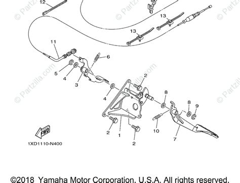 yamaha viking wiring diagram  yamaha viking vi  yxcdfg electrical  parts oem