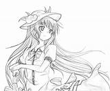 Tenshi Hinanai Coloring Sitdown Pages Another sketch template