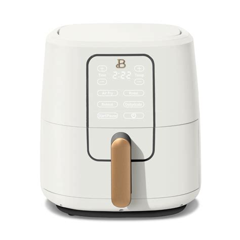 beautiful  qt air fryer  turbocrisp technology  touch activated display white icing