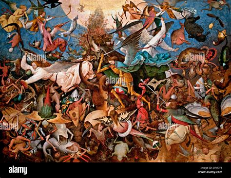 la caída de los ángeles rebeldes por pieter brueghel i 1527 1569 belga