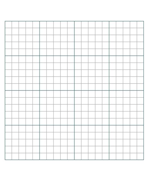 printable blank graph paper template