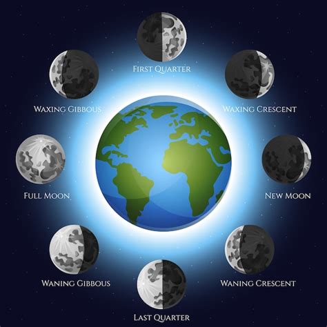 top  imagen dibujos de las fases de la luna thptnganamsteduvn