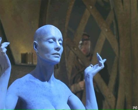 zhaan the elegant and spiritual hippy plant woman from farscape