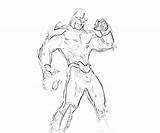 Capcom Nova Marvel Vs Coloring Pages sketch template