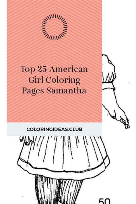 top  american girl coloring pages samantha coloring pages  girls