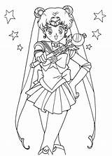 Sailor Moon Coloring Pages Para Crystal Printable Book Desenhos Pluto Adult Colouring Anime Dark Manga Sheets Pintar Sticks Template Princess sketch template