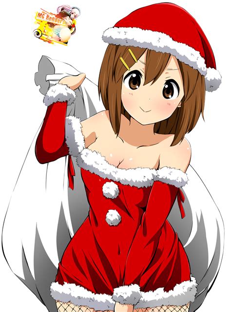 Hirasawa Yui Render Navidad Christmas