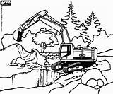Ausmalbilder Baufahrzeuge Ausdrucken Bagger Malvorlage Excavator Malvorlagen Ausmalen Ziyaret Besuchen Koparka Maszyna Pracuje Escavatore Lavorando Macchina sketch template