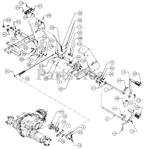 cub cadet     cub cadet garden tractor sn   brake  control