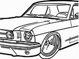 Coloring Car Pages Mustang Camaro Printable Race Muscle Old Classic Logo Outline Drawing Stock Sprint Hot Ford Fashioned Indy Truck sketch template