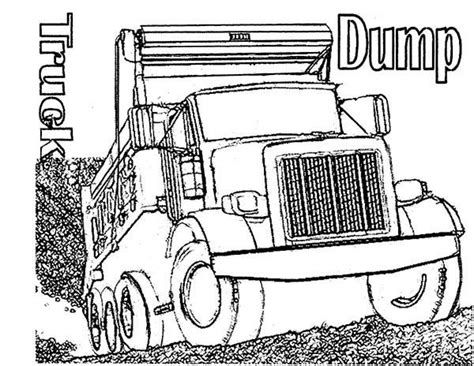 truck coloring page truck coloring pages  kids coloring pages  kids
