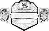 Coloring Wwe Pages Belt Championship Wrestling Printable Belts Drawing Sheet Print Clipart Colorear Wrestlers Para Kids Gürtel Wrestler Color Cena sketch template