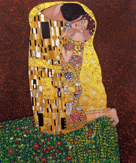 buy  kiss  gustav klimt abstract oil painting  canvas wall painting