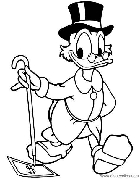 ebenezer scrooge pages coloring pages