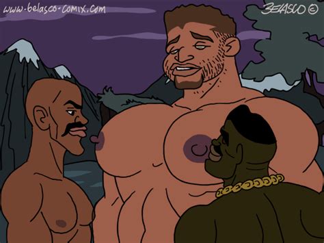 rule 34 animated animated belascocomix dark skinned male gay yaoi