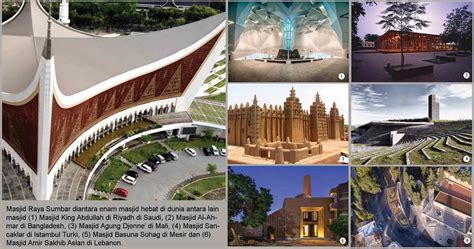 masjid raya lengkapi tiga hebat  sumbar rendang desa