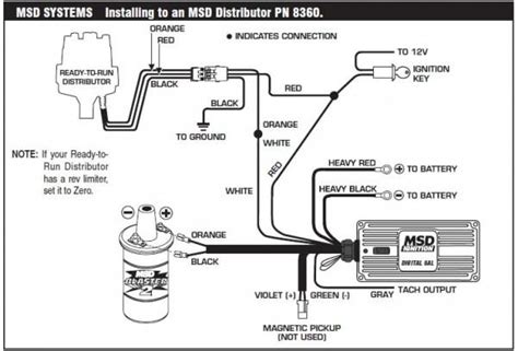 msd al hei wiring diagram   msd electrical wiring diagram ignite