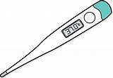 Thermometer Clip Digital Medical Vector Illustrations Cliparts Illustration Vectors Hand Clipground Stock Similar sketch template