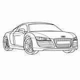 Kleurplaten R8 Autos Kleurplaat Tekeningen Bugatti Leukvoorkids Veyron Uitprinten Afbeeldingen Downloaden Maserati Mandalas Kolorowanka Mustang sketch template