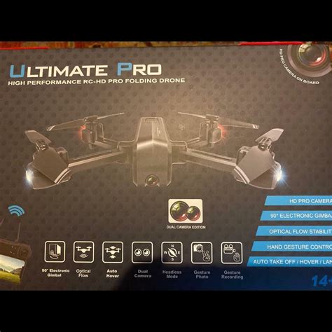 drone ultimate pro high performance rc hd pro folding drone  accrington lancashire gumtree