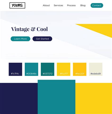 website color schemes   hook agency website color schemes