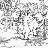 Coloring Pages Animals Volcano Forest Extinct Jurassic Dinosaur King Kids Prehistoric Reptile Colouring Printable Printouts Drawing Animal Print Discover Dinosaurs sketch template