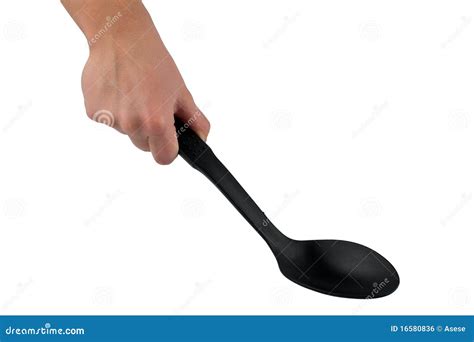 holding  spoon royalty  stock image image