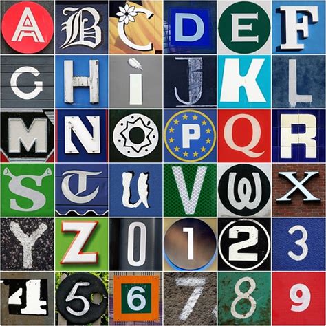 white letters  numbers            flickr
