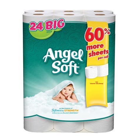 angel soft toilet paper whitepsado