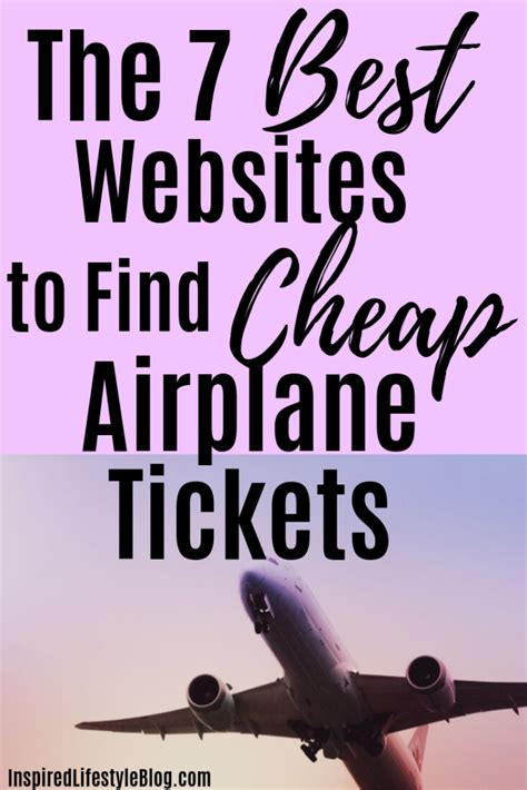 websites  find cheap airplane  inspired lifestyle blog