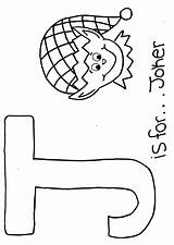 Coloring Letter Pages Alphabet sketch template