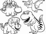 Dinosaurier Dinosauri Kinderbilder sketch template