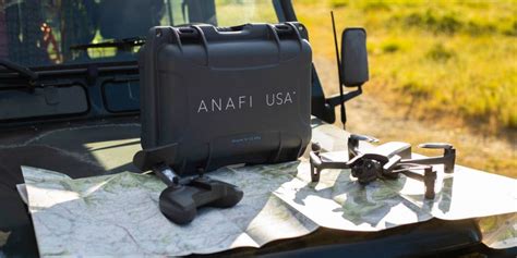 parrot anafi usa   tethered drone