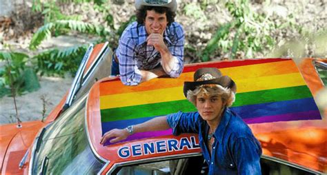 ‘queens of hazzard rebooted as general lee gets a rainbow