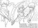 Coloring Soul Eater Pages Exorcist Blue Printable Anime Color Copy Choose Board Colouring Getdrawings sketch template