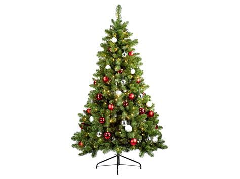 blackhill sapin decore illumine cm rougeargent  led hubo