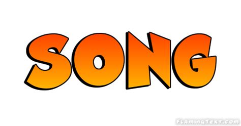 song logo  logo design tool  flaming text